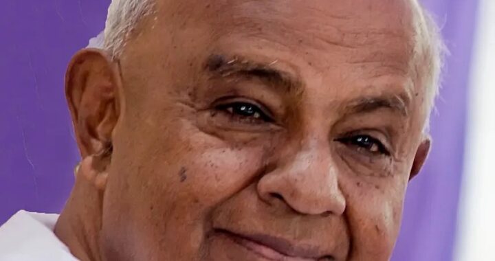 In pic: Former Prime Minister HD Devegowda