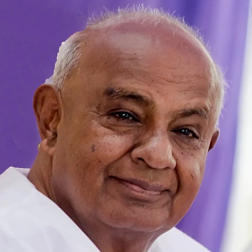 In pic: Former Prime Minister HD Devegowda