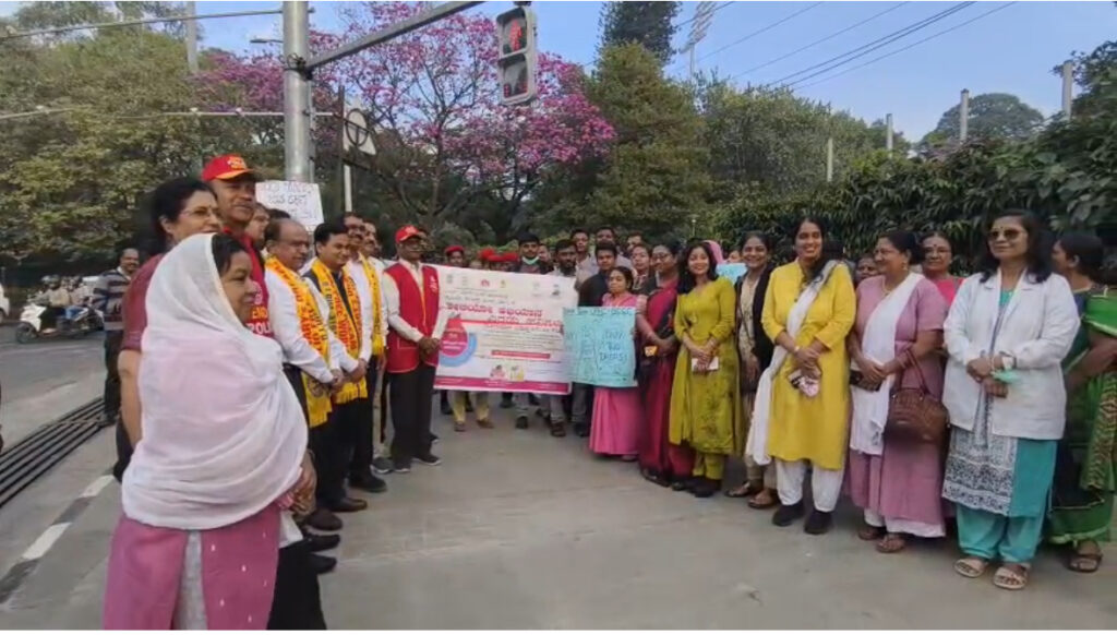 Walkathon on pulse polio