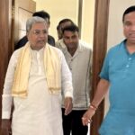 Rakesh Shetty and Siddaramaiah