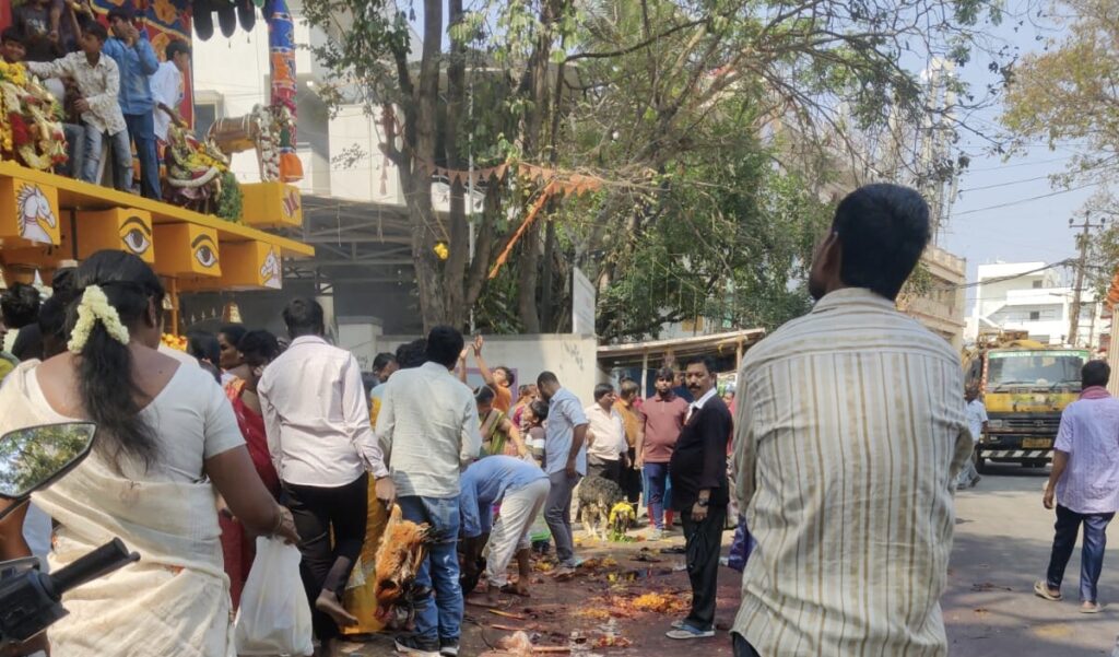 Animal sacrifice in Bengaluru
